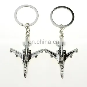 No Minumum Custom Hot Selling High Quality 3D Car Metal Airplane Keychain Maker thumbnail-2