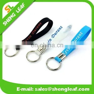 2017 New Design With Customized Logo and Various Color Silicone Keychain thumbnail-1