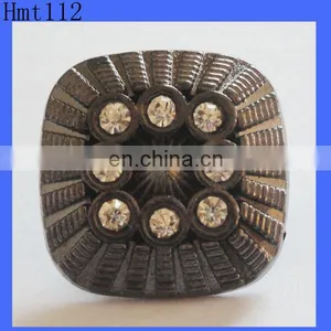 Square Rhinestone Button thumbnail-1