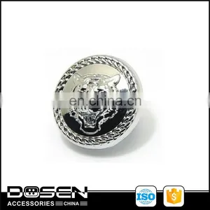 Vogue Style Durable Effect Engraved Tiger Logo Sewing Buttons for Clothing Decorate ,garment Accessories. thumbnail-1
