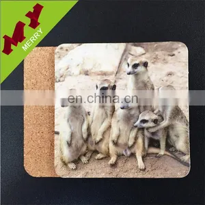 Eco-friendly Paper Wood Coaster With Personalized Logos thumbnail-5