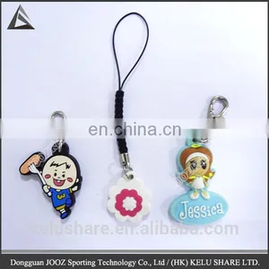 Custom Silicone Decor Bottle Shape Decor Custom Shape Keychain thumbnail-4