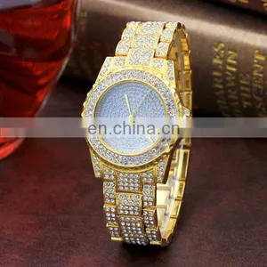 New Arrival Hot Sale Women Watch Crystal Gold Watch Luxury Watch thumbnail-2