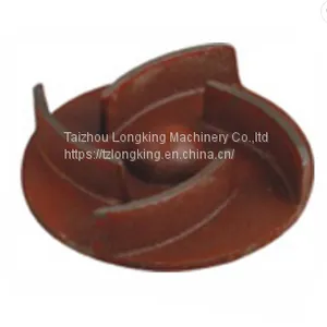 Original Generator Parts 168F 6.5HP 2Inch 3Inch 4Inch Gasoline Water Pump Spare Parts Iron Impeller thumbnail-1