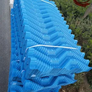 100% Virgin Pp Pvc Cpvc Cooling Tower Fill Film Fill Cooling Tower High Temperature Resist thumbnail-1