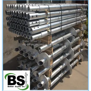 Hot Dipped Galvanized Round Shaped Helical Anchors thumbnail-1