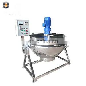 500 Liter Steam Tiltable Electric Heating Jacketed Cooking Kettle thumbnail-2