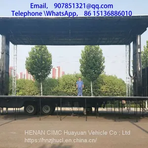 12 m Mobile Stage Truck Trailer of Roadshow thumbnail-3