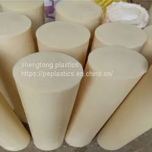 50mm Diameter PE1000 Plastic Engineering Bar Cut to Size thumbnail-4