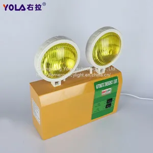 Yellow Rechargeable Waterproof Emergency Double Heads Lights thumbnail-5