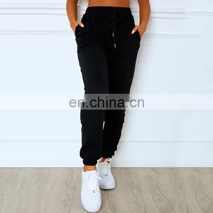 2020 New Arrivals Women Autumn Fashion Casual Pants Ladies Sexy Tie Feet Long Trousers Women Trousers thumbnail-5
