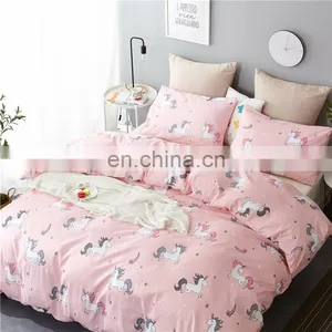 Luxury Cotton Super King Bed Unicorn Comforter Set Bedding Designer Comforter Sets thumbnail-5