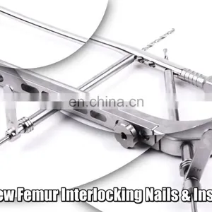 Hot Sale Expert Femoral Reconstruction Interlocking Intramedullary Nails Instrument Set Orthopedic Surgical Instruments thumbnail-1