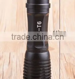 Aluminum Alloy t6 Zoom Strong Light Flashlight thumbnail-5