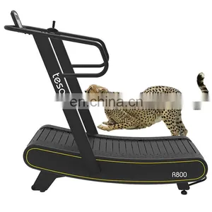 Curved Treadmill & Air Runner Manual Gym Equipment for Commerical Use Speed Unlimited Treadmill Running Machine thumbnail-1