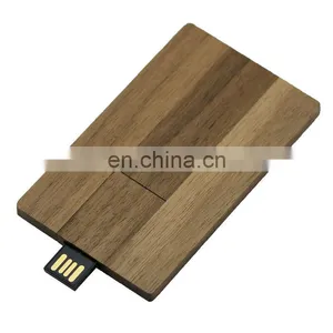 Wooden/Bamboo Card Series USB 2.0 Memory Stick Flash Pen Drive 4GB-32GB thumbnail-2