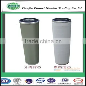0.3 Micron Natural Gas Filter Cartridge Polyester Fiber Coalescence Filter thumbnail-1