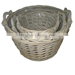 Wicker Garden Basket/ Willow Garden Basket thumbnail-1
