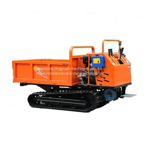 SD12T 1.2 TON CARWLER DUMPER HOT SALE GARDEN USE 1 TON 2 TON 3 TON MINI CRAWLER DUMPER thumbnail-4