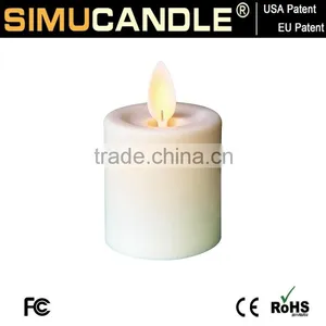 Flickering Wick Votive Candle Led for Hotel Decoration With USA and EU Patent thumbnail-4