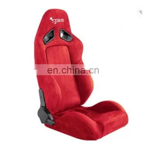 Adjustable Custom LOGO Suede Universal Racing Seats Car Seat thumbnail-1