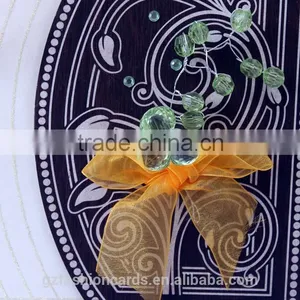 Latest Hot Sale Unique Wooden Engagement Invitation Card For Wedding thumbnail-3