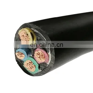 3 Core Cable Rubber Jacket Sheath Insulating Profiles Coated Power Cable thumbnail-1