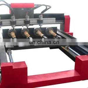 Window Chair Cabinet Door Stair Carving Engraving 4 Axis 12 Heads Stair Cnc Machine thumbnail-3