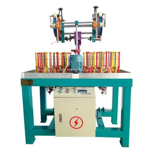 24 Spindle High-speed Double-head Hollow Rope Core Knitting Machine, Automatic High-speed Wire Rope Knitting Machine thumbnail-1