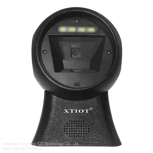 XT7302P Code 39 Desktop Barcode Scanner Automatic Scanner 2D Omnidirection Barcode Omnidirectional 1D 2D Bar Code Reader thumbnail-3