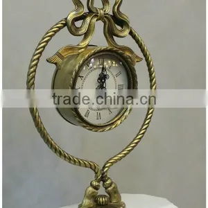 Metal Desk Clock Elegant Desk Clock Quartz Desk Clock thumbnail-1
