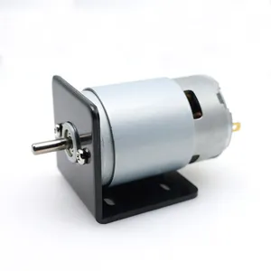 Electric 775 DC Motor 12V 10000RPM Double Ball Bearing High Torque r With Bracket DIY for Table Saw Drill Electrical Tools thumbnail-1