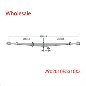 2902010E5310XZ Front Axle Spring Set of Heavy Duty Vehicle Wholesale For Navistar thumbnail-1