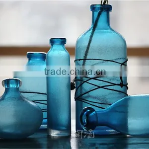 Long Glass Vases Modern Style thumbnail-1