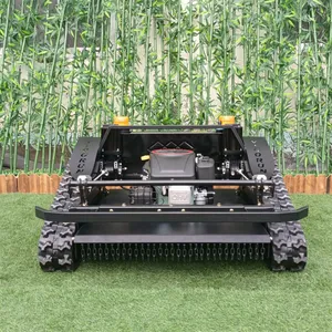Slope Cutter, China Remote Control Slope Mower Price, Robot Lawn Mower for Hills for Sale thumbnail-1