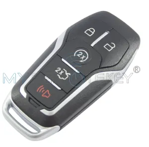 FCC M3N-A2C31243300 Smart Key 5 Button 902mhz / 868mhz ID49 Original Chip NCF2951F for 2013-2017 Ford Fusion Explorer P/N 164-R7989 164-R8119 thumbnail-3