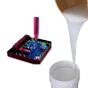 Rtv2 Silicone Rubber AB Gel Silicone Gel Quake Proof Vibration Electronic Components Sealing Glue PCB thumbnail-4