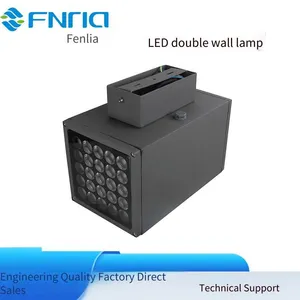 Led Outdoor Waterproof Wall Lights, Single-head or Double-head, Square or Round, 9w, 12w, 24w, 36w, 48w thumbnail-4