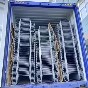 Pvc Retaining Wall Plastic Sheet Pile U Type PVC Sheet Piling for Marine Structures 50+ Years Long Time Life Design thumbnail-5