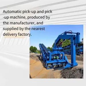Screw Slag Scraper for Sand and Gravel Quarry, Walk-behind Screw Material Scraper, Automatic Material Taking and Scraping Machine for Sand, Gravel and Coal Slag thumbnail-4