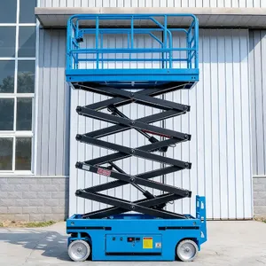 Hydraulic Electric Self Propelled Scissor Lift for Industrial Warehouse Maintenance thumbnail-4