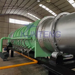 Sawdust Briquette Carbonization Forming Production Line Smokeless Biomass Charcoal Making Machine thumbnail-3