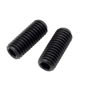 Stainless Steel A2-70 China Grub Set Screw Factory With Black Color and Dog Point DIN 915 Standard thumbnail-1