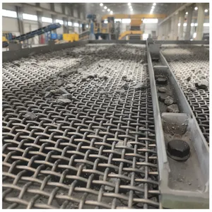 65Mn Steel Wire Mesh Vibrating Screen, Welding and Bending Services Available, Suitable for Mining Machinery Crushers thumbnail-5