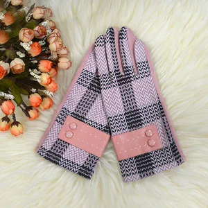 Women Fashion Lamb Suede Gloves Finger Touch Gloves thumbnail-4