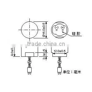 High Quality Waterproof Ultrasonic Sensor NU40B14TR-3 thumbnail-2