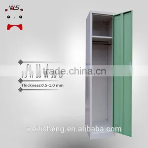 Industrial Single Door Steel Clothes Cabinet/Metal Locker/Steel Wardrobe thumbnail-1