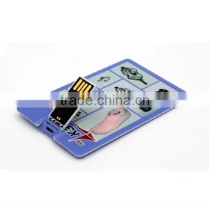 2GB 4GB 8GB Plastic Paper Clip Cartoon Card USB Flash Drive With Logo Customized thumbnail-1