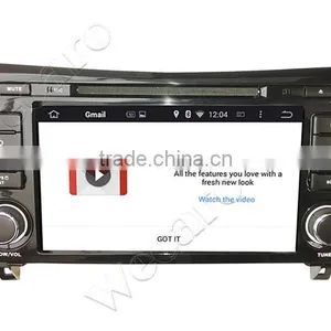 Newest Android 4.4.4 Car Dvd 8" in Dash Car Audio System for Nissan Qashqai Android Bluetooth 2014 2015 thumbnail-6
