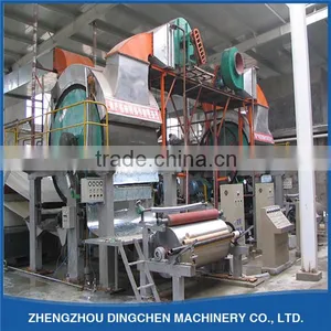 2400mm High Grade Toilet Tissue Paper Roll Making Machine For Small Business thumbnail-2